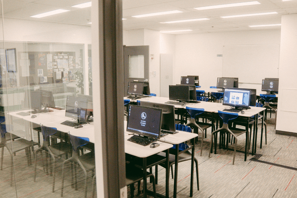 OICC Vancouver campus computer lab